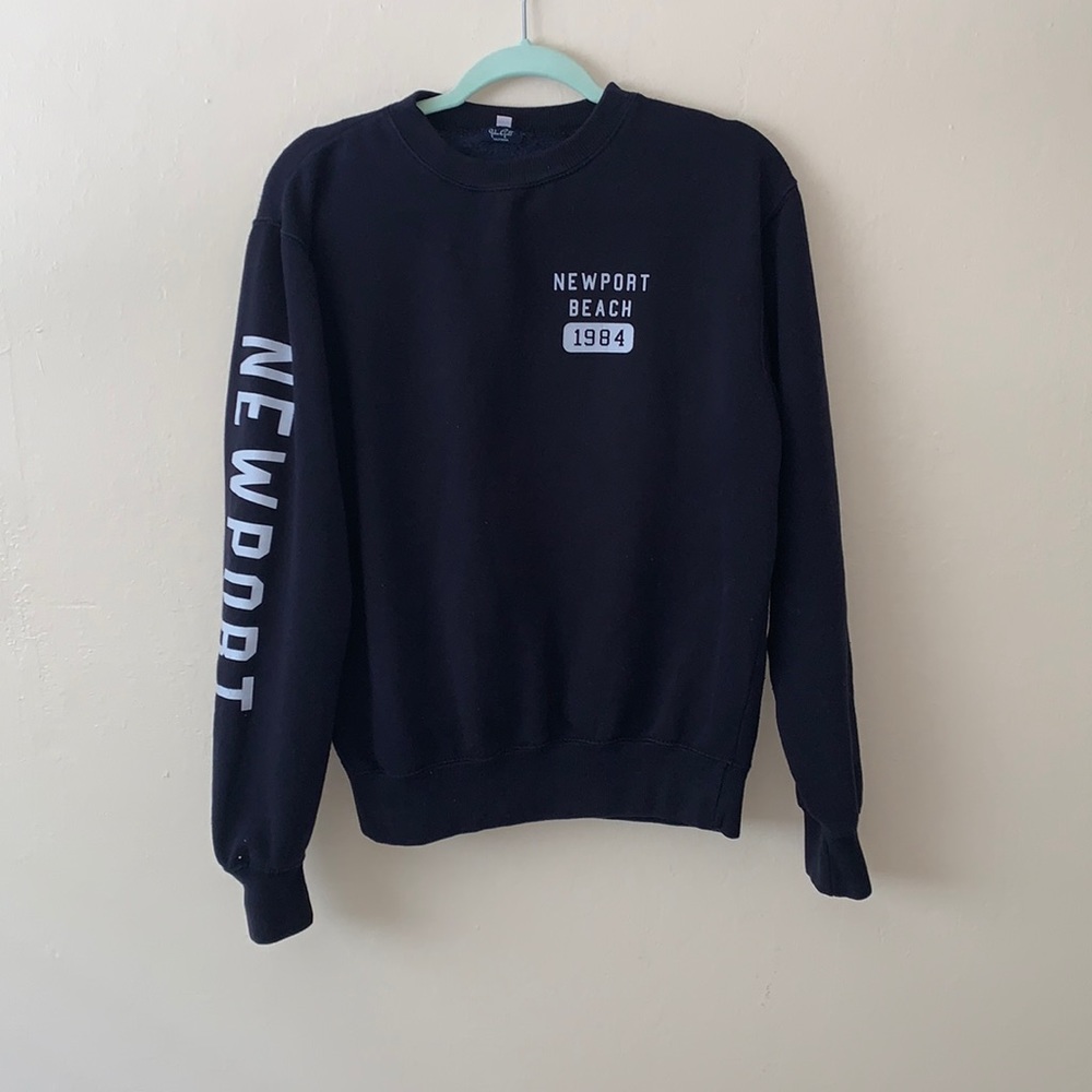 Dark blue brandy sweater